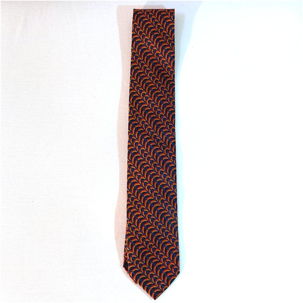 Giorgio Armani Silk Rainbow-Print Tie